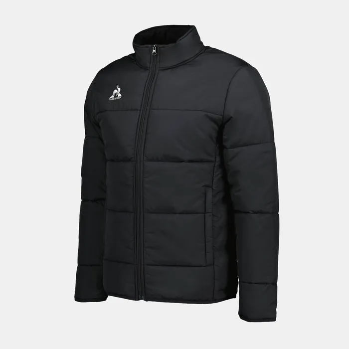 Men Le Coq Sportif Jackets Training Veste Homme Black