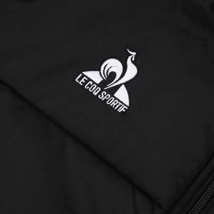 Men Le Coq Sportif Jackets Training Veste Homme Black