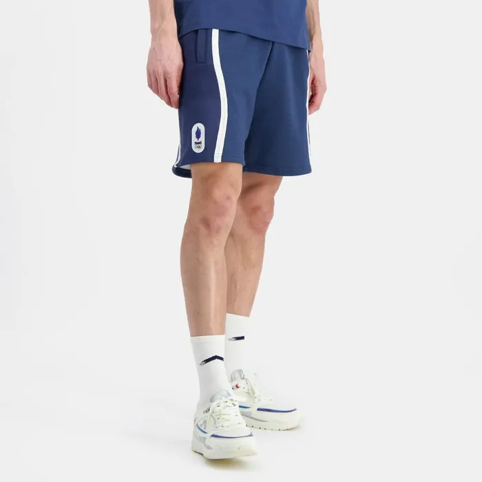 Men Le Coq Sportif Shorts France039s Olympic Team Shorts Insignia Blue