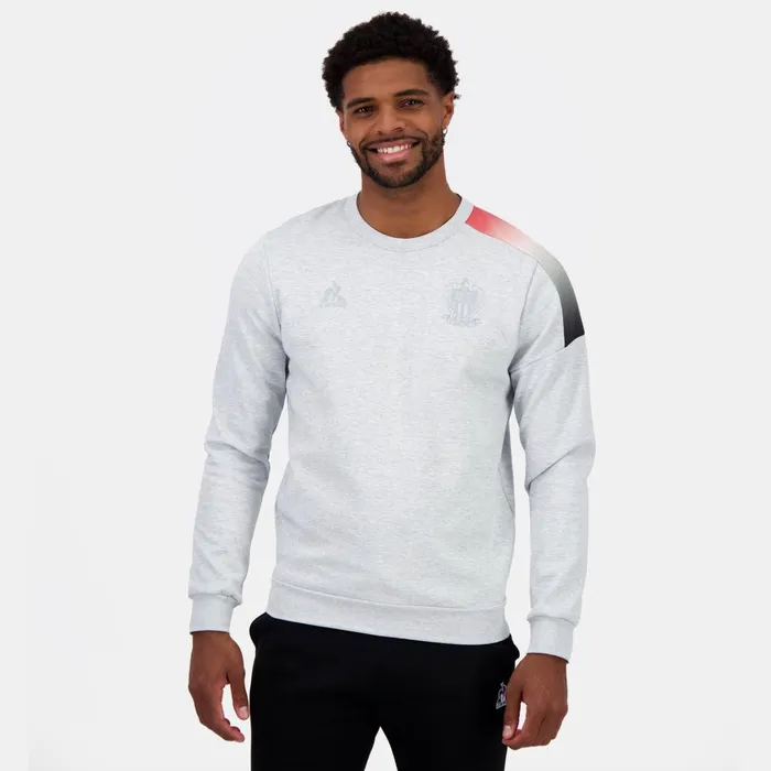 Men Le Coq Sportif Sweatshirts OGC Nice RoundNeck Sweatshirtshirt