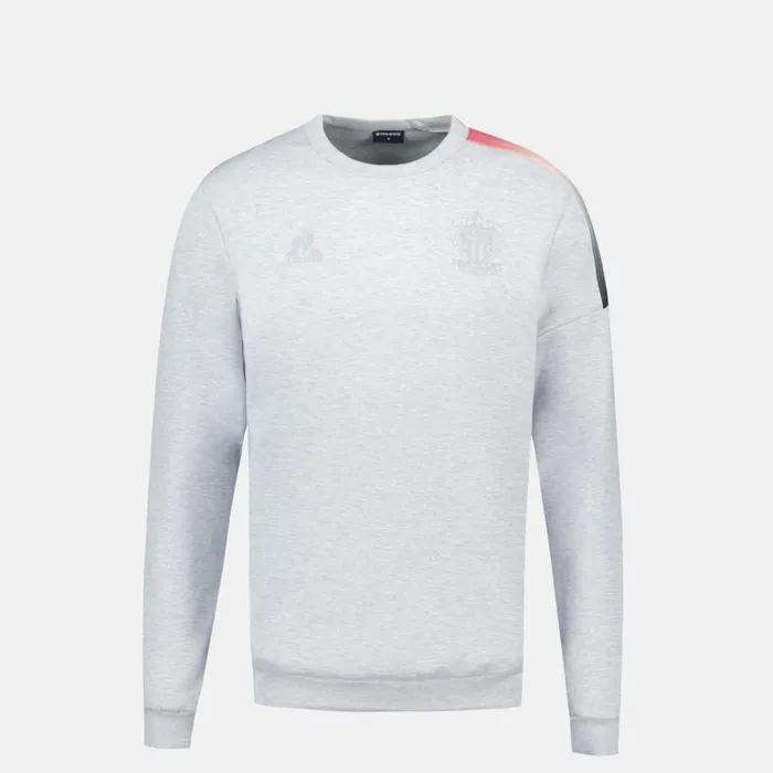 Men Le Coq Sportif Sweatshirts OGC Nice RoundNeck Sweatshirtshirt