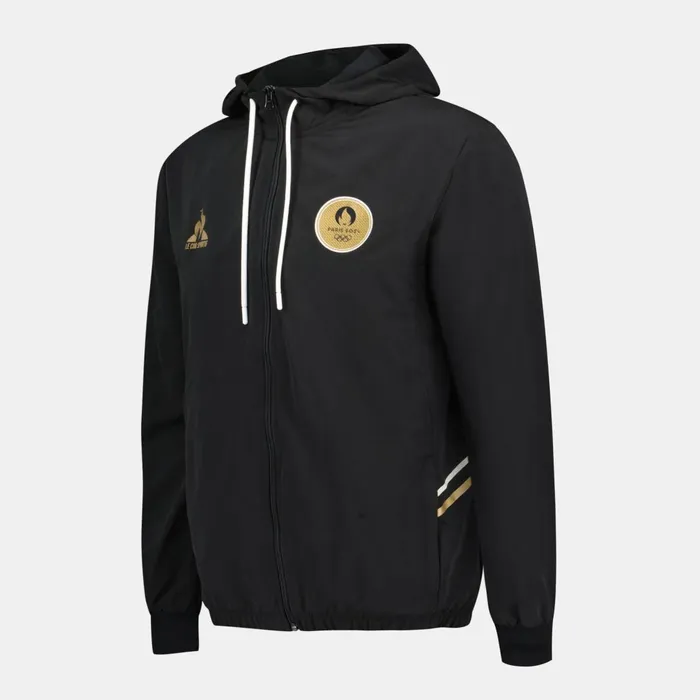 Men Le Coq Sportif Sweatshirts Paris 2024 ZipUp Hoodie