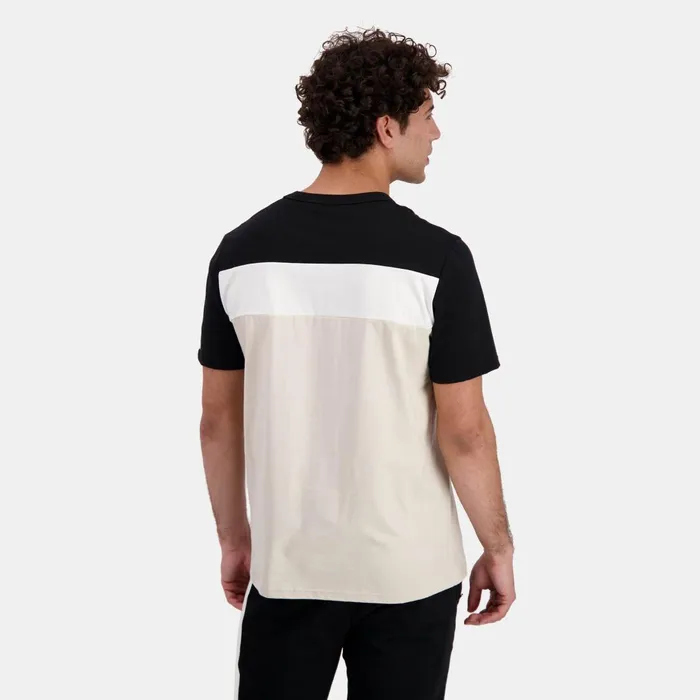 Men Le Coq Sportif Tshirts And Tops Contemporain Tshirt Homme Blackpeyote