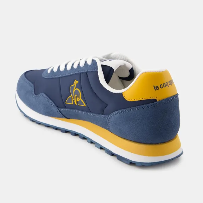 Men Le Coq Sportif Trainers And Sneakers Shoes ASTRA2 Pageant Bluegolden Orange