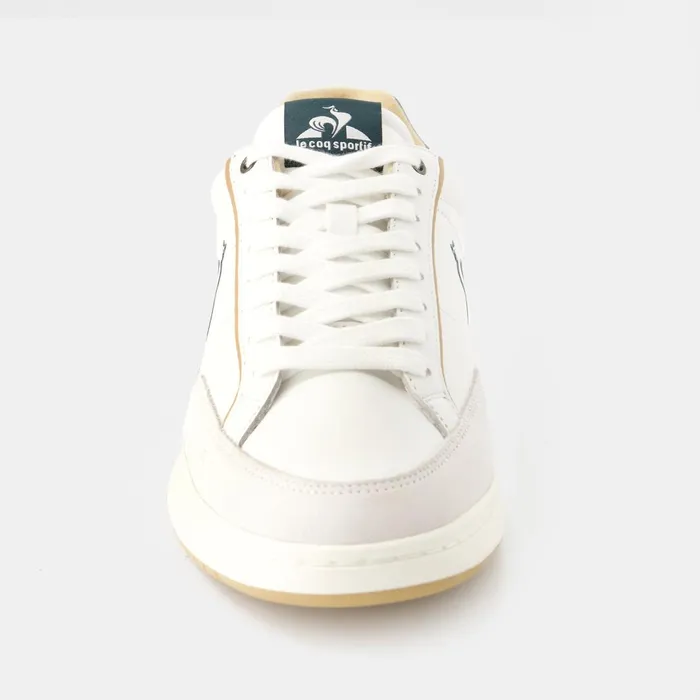 Men Le Coq Sportif Trainers And Sneakers Shoes NOAH2 Optical White Trekking Green Men Le Coq Sportif Trainers And Sneakers Shoes NOAH2 Optical White Trekking Green