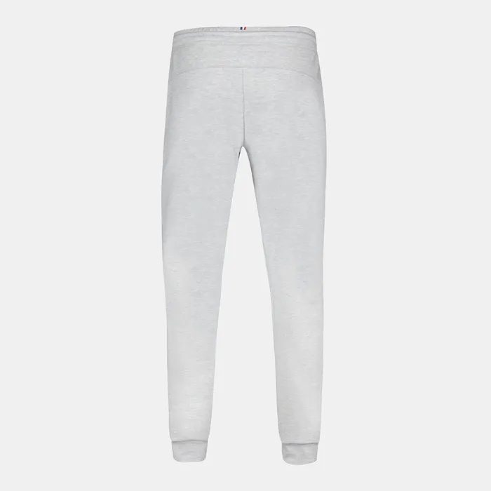 Men Le Coq Sportif Trousers And Joggers Essentiels Pantalon Regular Gris Chin Clair Homme