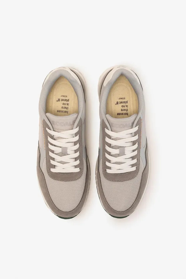 Men Light Grey Sicilia Trainers Ecoalf Sneakers