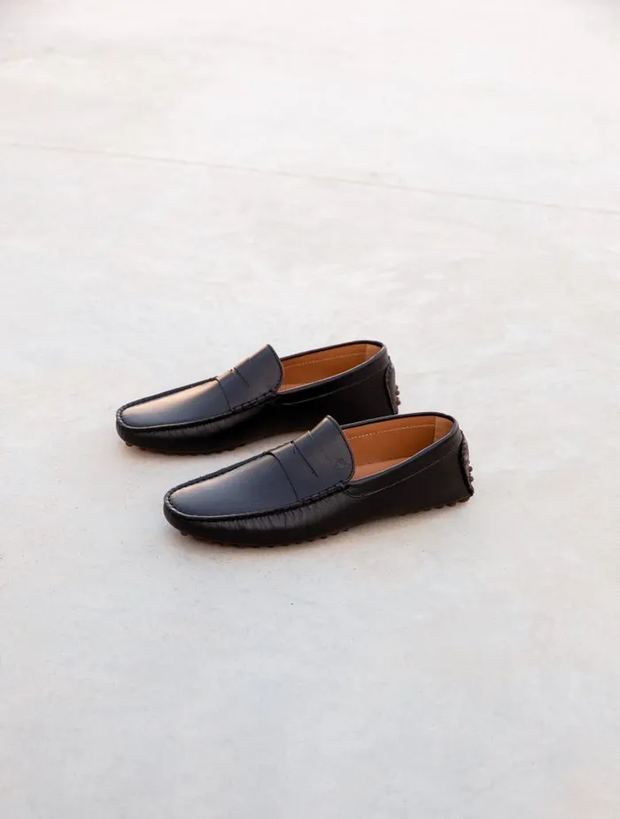 Men Loafers Bobbies Lewis Intense Black