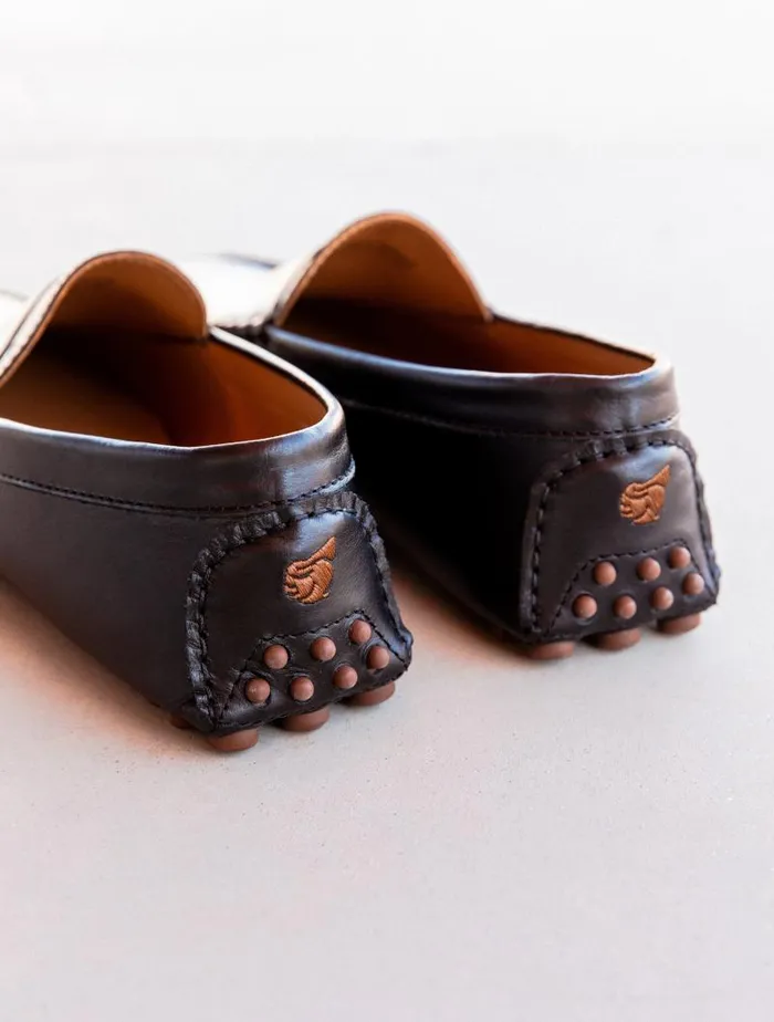 Men Loafers Bobbies Lewis Intense Black