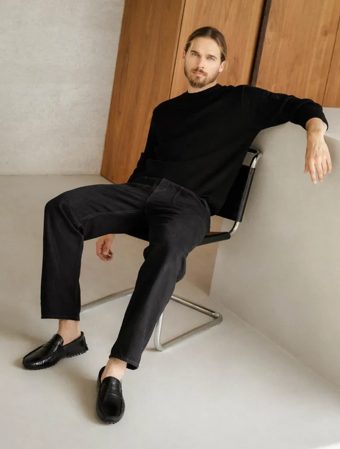 Men Loafers Bobbies Lewis Siyah Black Men Loafers Bobbies Lewis Siyah Black