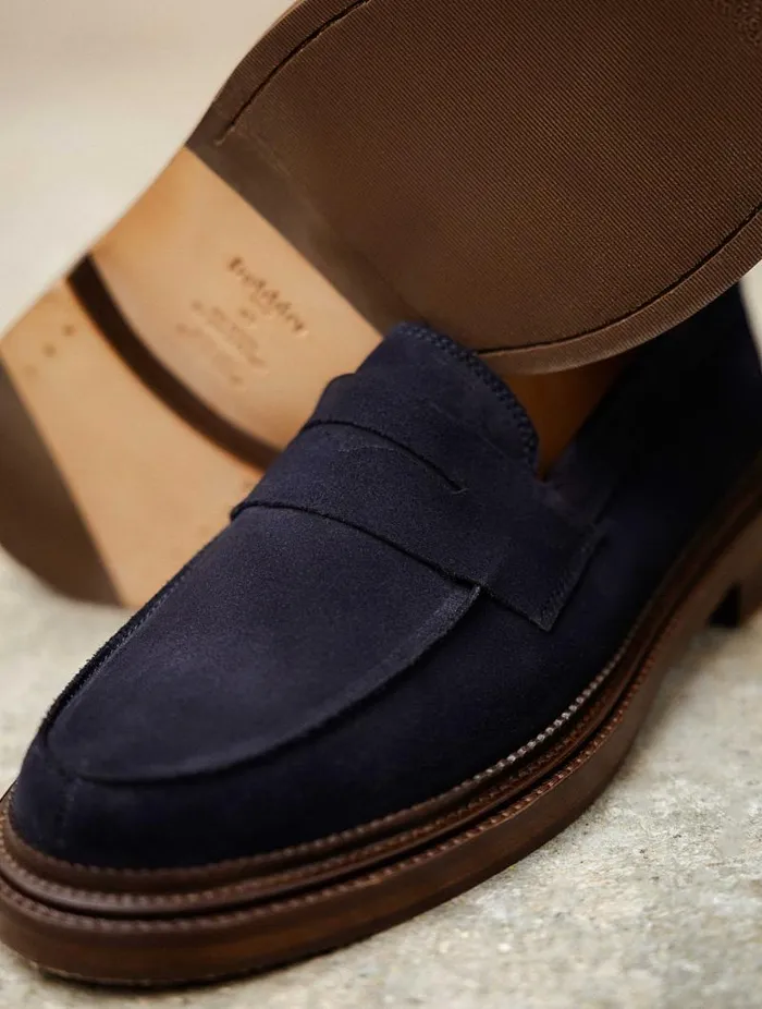 Men Loafers Bobbies Mark Navy Men Loafers Bobbies Mark Navy