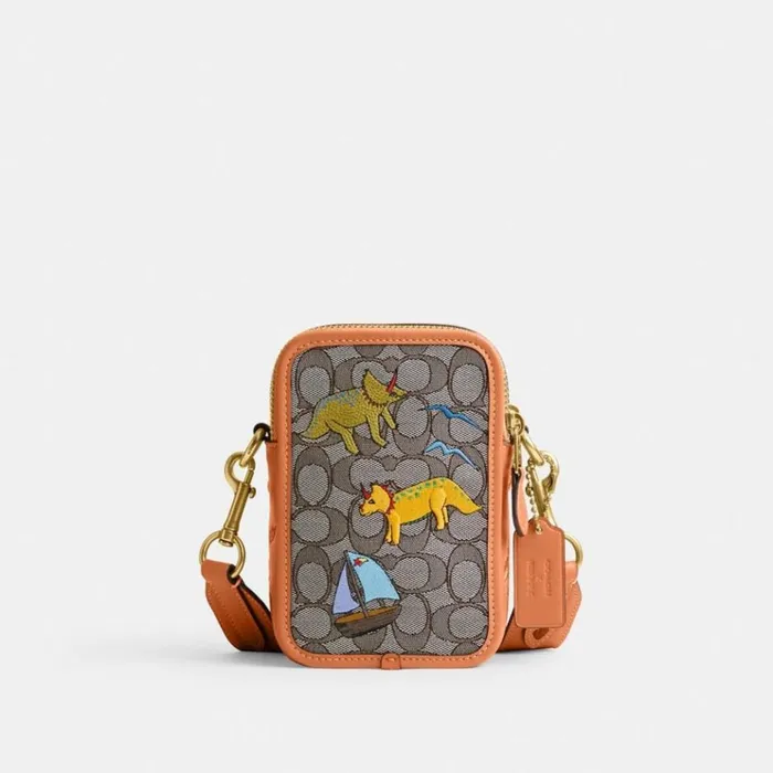 Men Messenger and Crossbody Coach Coach X Observed By Us Rogue Crossbody 12 In Signature Jacquard Oakfaded Orange Men Messenger and Crossbody Coach Coach X Observed By Us Rogue Crossbody 12 In Signature Jacquard Oakfaded Orange