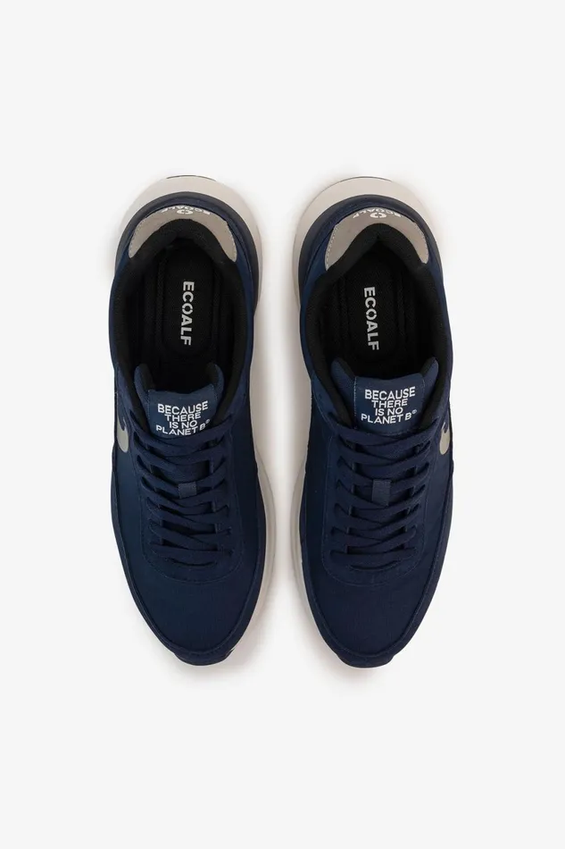Men Navy Blue Conde Trainers Ecoalf Sneakers