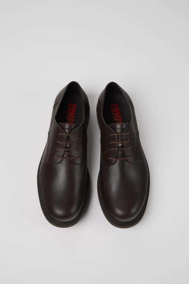Men Neuman Classic Brown Shoe Camper Formal Shoes