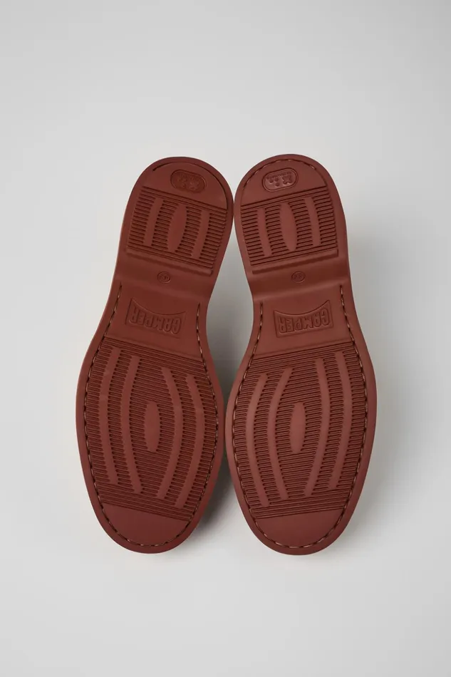 Men Norman Light Brown Nubuck Shoes Camper Formal Shoes Men Norman Light Brown Nubuck Shoes Camper Formal Shoes