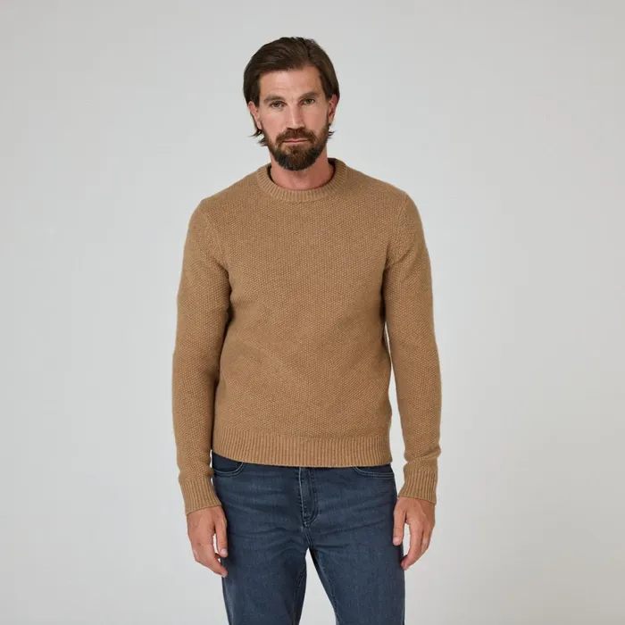 Men Oliver Sweeney Knitwear Lenarth Camel