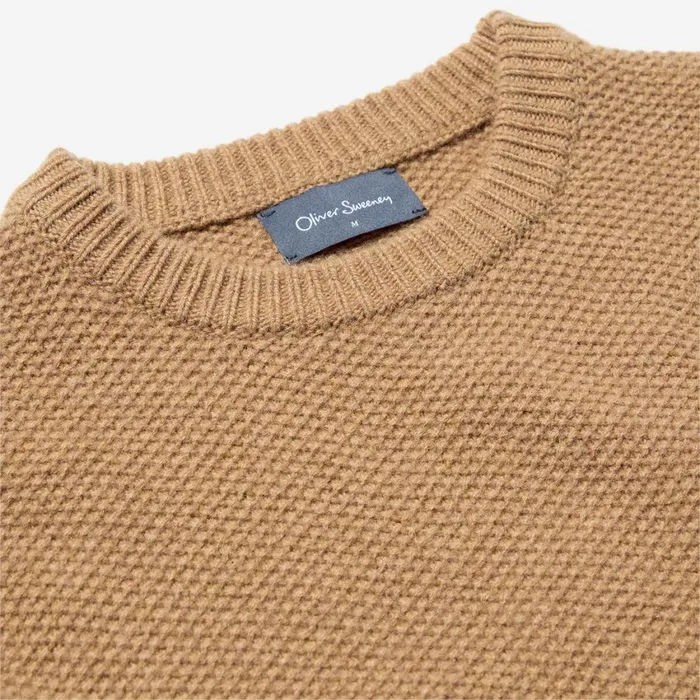 Men Oliver Sweeney Knitwear Lenarth Camel Men Oliver Sweeney Knitwear Lenarth Camel
