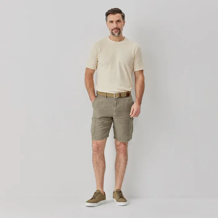 Men Oliver Sweeney Shorts Evesham Khaki