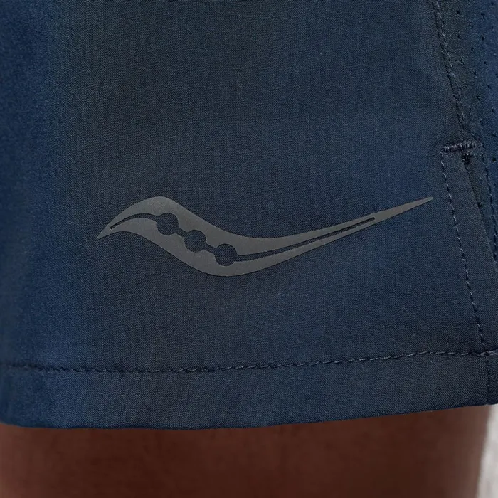 Men Outpace 5034 Short Navy Saucony Bottoms