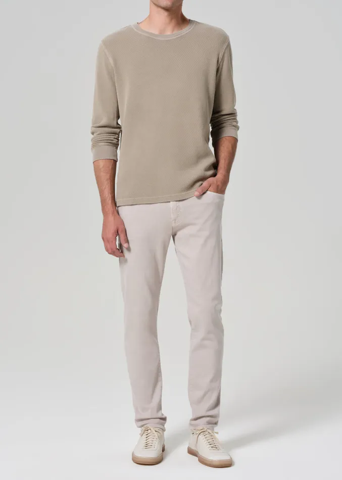 Men Pants Citizens Of Humanity Adler Slim Soft Weft In Gris