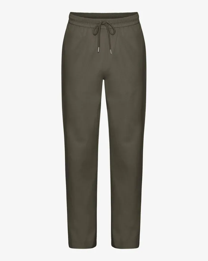 Men Pants Colorful Standard Organic Twill Pants Dusty Olive