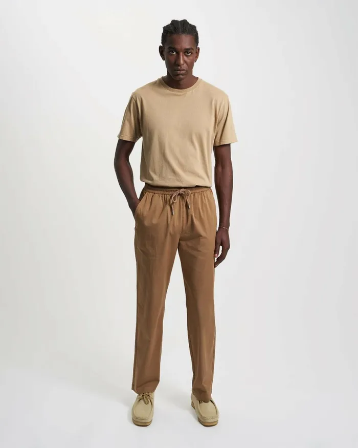 Men Pants Colorful Standard Organic Twill Pants Dusty Olive