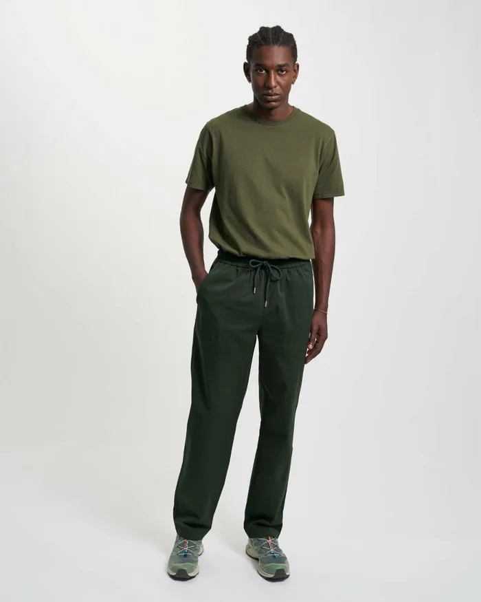 Men Pants Colorful Standard Organic Twill Pants Oyster Grey