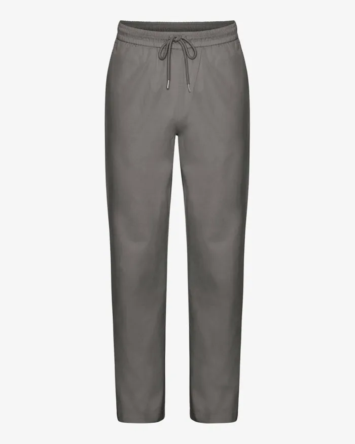 Men Pants Colorful Standard Organic Twill Pants Storm Grey