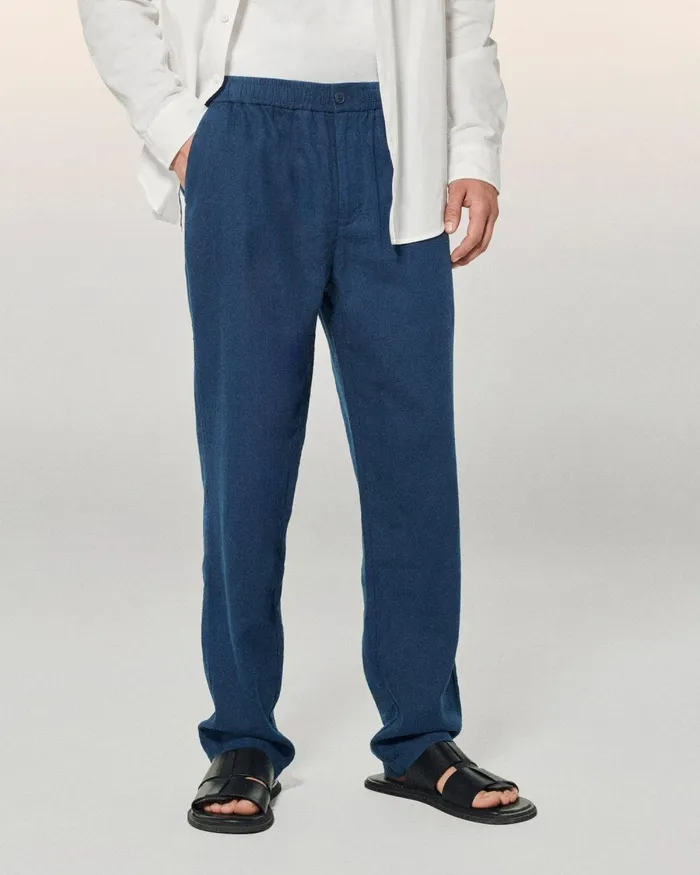 Men Pants From Future Straight Pants Navy