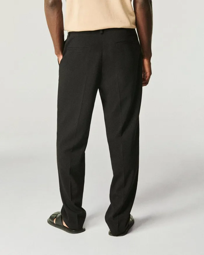 Men Pants From Future Tailoring Straight Pants Black