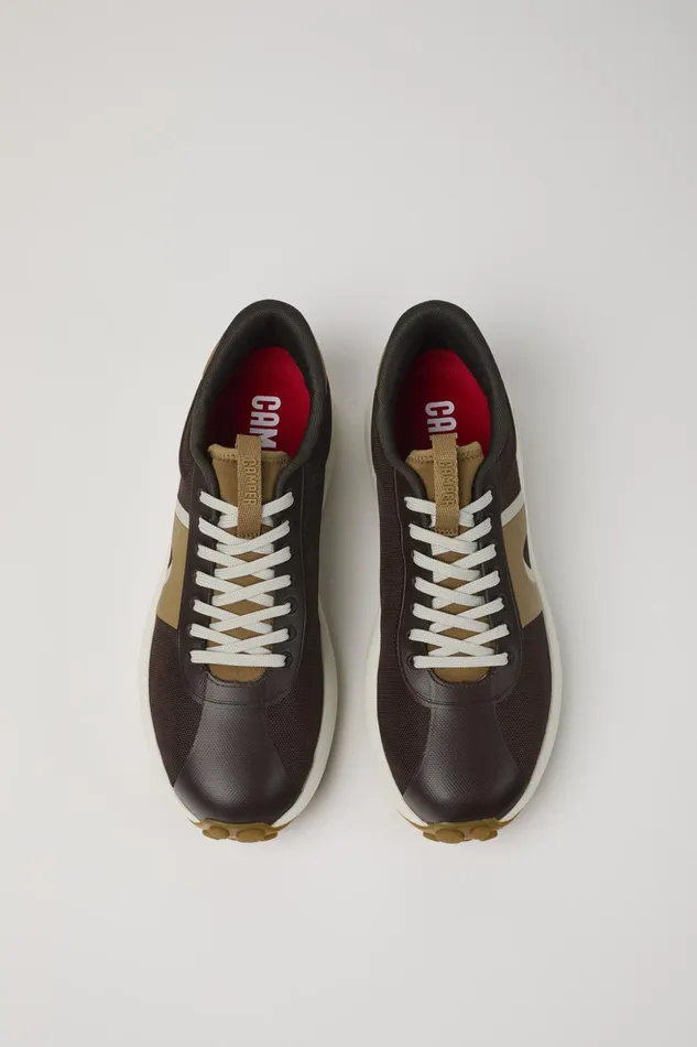 Men Pelotas Athens Brown Textile Sneaker Camper Sneakers Men Pelotas Athens Brown Textile Sneaker Camper Sneakers
