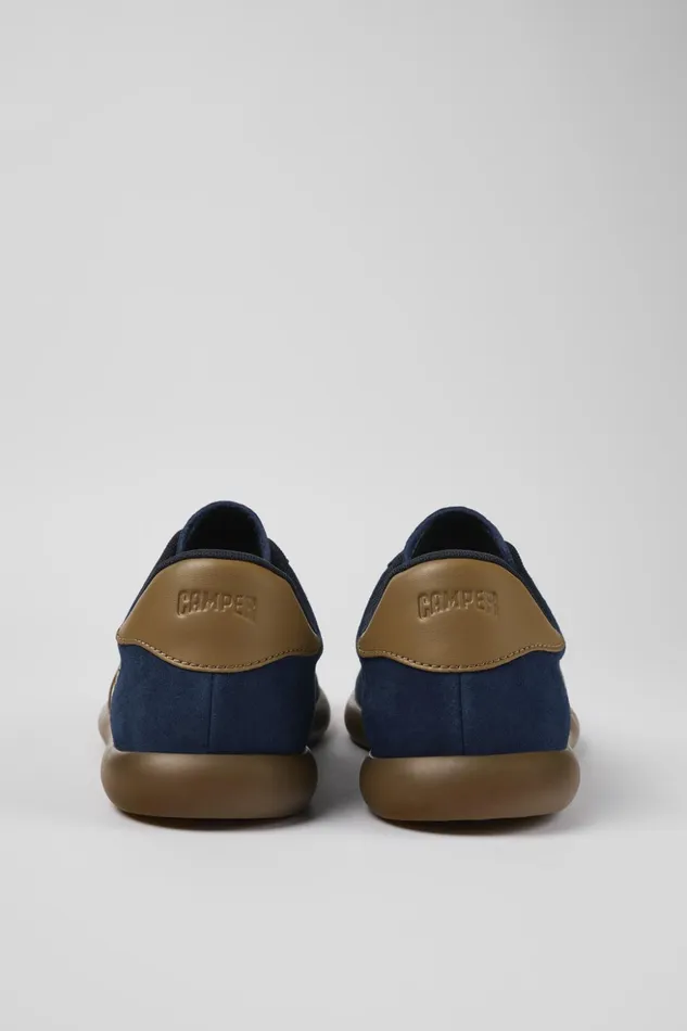 Men Pelotas Soller Blue NubuckLeather Sneaker Camper Sneakers Men Pelotas Soller Blue NubuckLeather Sneaker Camper Sneakers