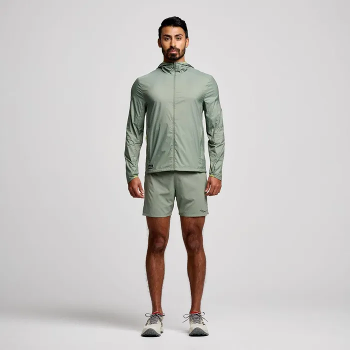 Men Peregrine Packaway Jacket Bough Saucony Tops