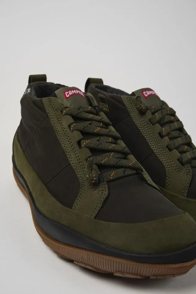 Men Peu Pista PrimaLoft MICHELIN Green Ankle Boots Camper Ankle Boots