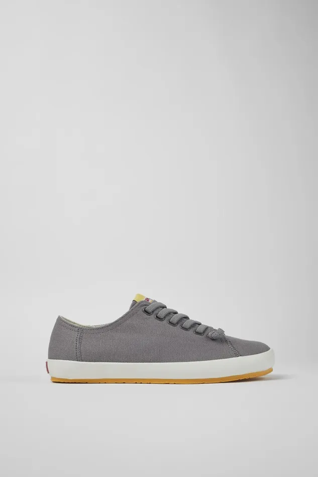 Men Peu Rambla Gray Textile Sneaker Camper Sneakers Men Peu Rambla Gray Textile Sneaker Camper Sneakers