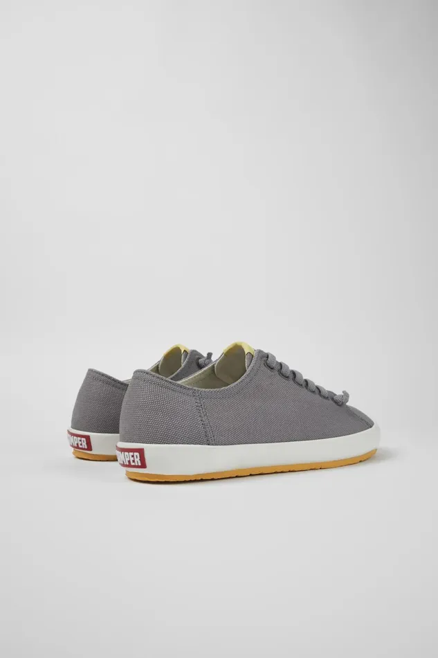 Men Peu Rambla Gray Textile Sneaker Camper Sneakers Men Peu Rambla Gray Textile Sneaker Camper Sneakers