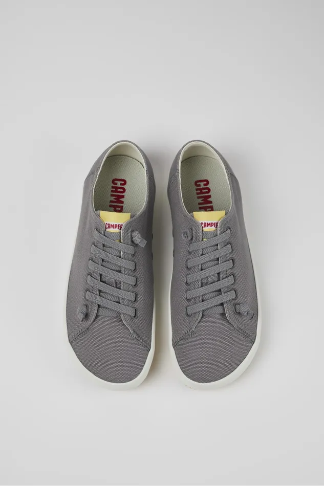 Men Peu Rambla Gray Textile Sneaker Camper Sneakers Men Peu Rambla Gray Textile Sneaker Camper Sneakers