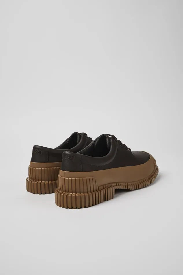 Men Pix Brown Leather Shoe Camper Formal Shoes