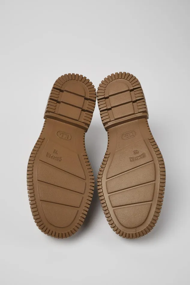 Men Pix Brown Leather Shoe Camper Formal Shoes