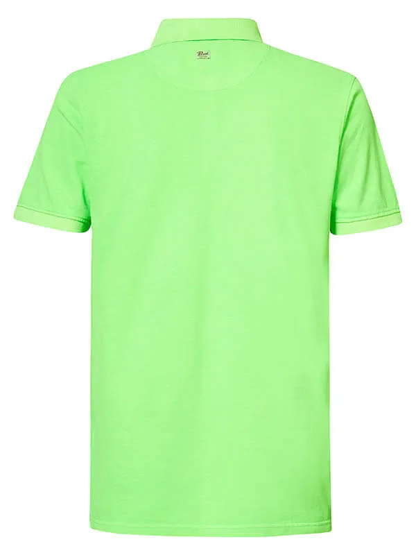 Men Polo Shirts Petrol Industries Classic Polo Shirt Green Gecko