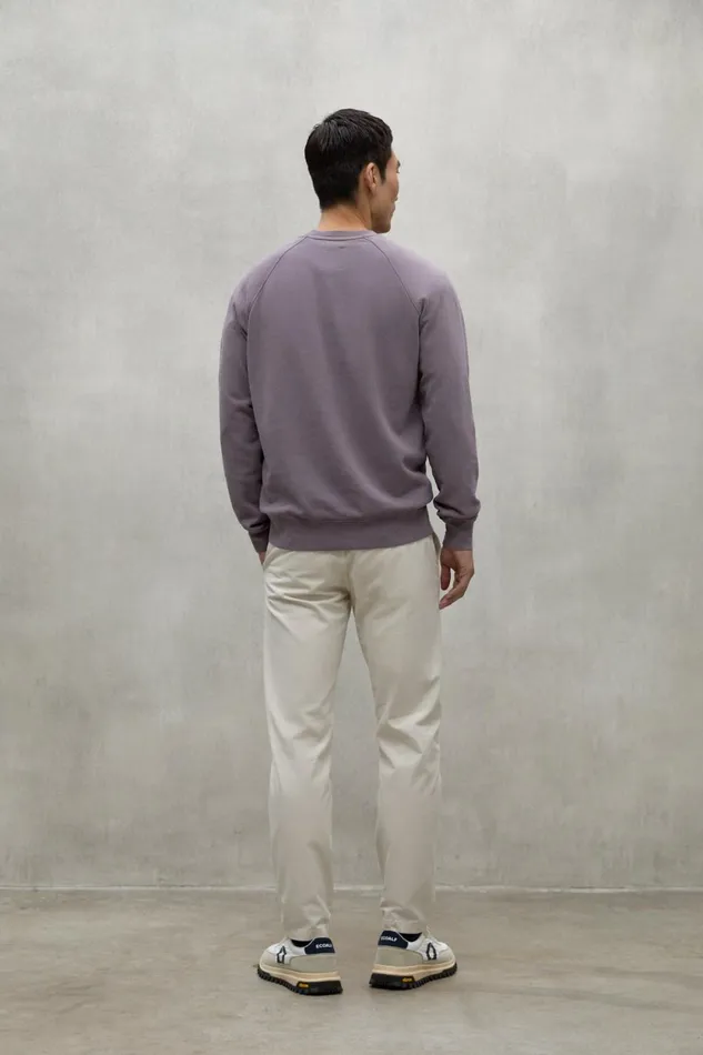 Men Purple Berja Sweatshirt Ecoalf Sweatshirts