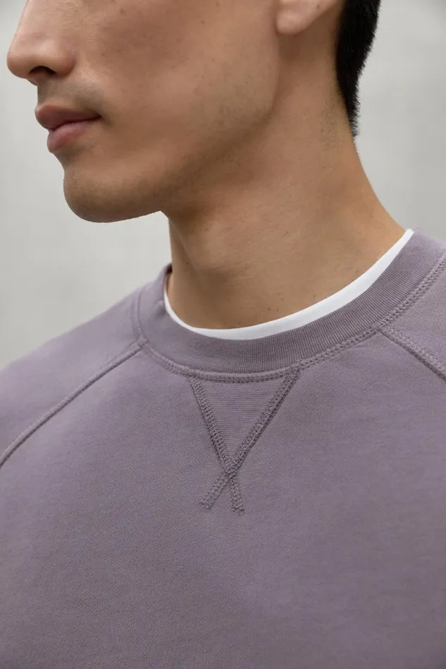 Men Purple Berja Sweatshirt Ecoalf Sweatshirts