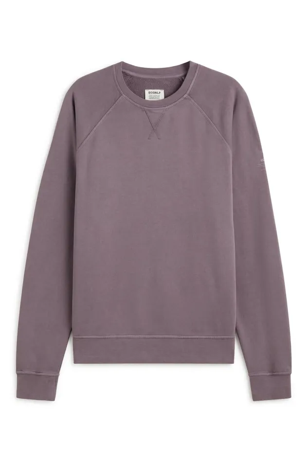 Men Purple Berja Sweatshirt Ecoalf Sweatshirts
