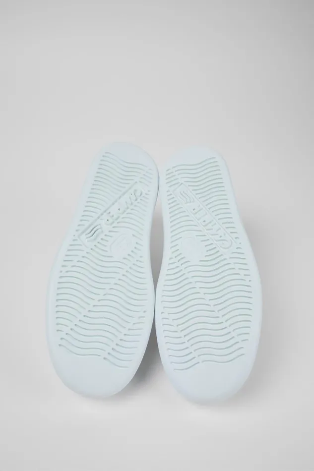 Men Runner White Leather Sneakers Camper Sneakers