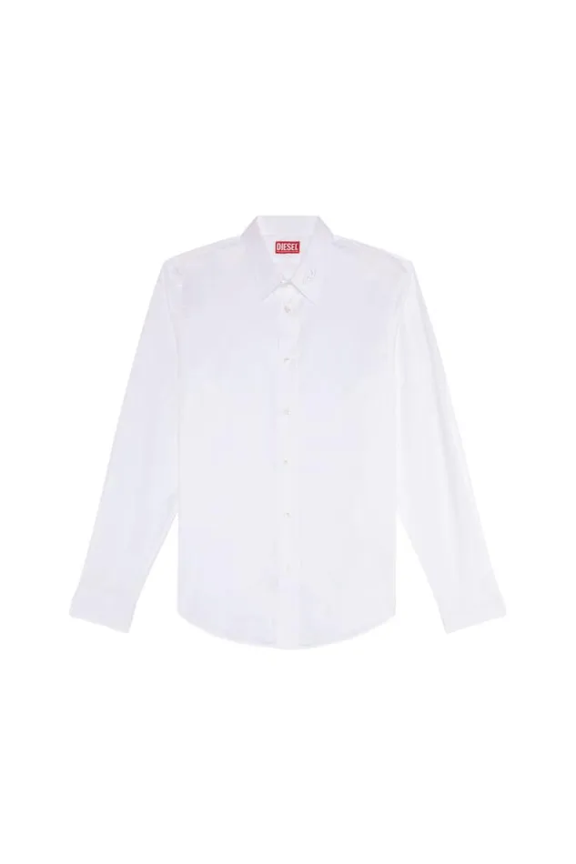 Men SBennyCl White Diesel Shirts Men SBennyCl White Diesel Shirts