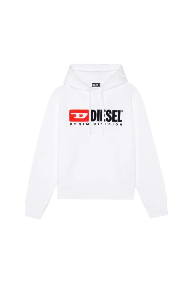 Men SGinnHoodDiv White Diesel Sweaters Men SGinnHoodDiv White Diesel Sweaters