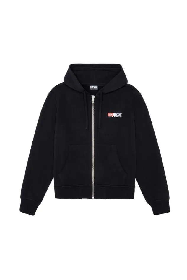 Men SGinnHoodZipDiv Black Diesel Sweaters Men SGinnHoodZipDiv Black Diesel Sweaters