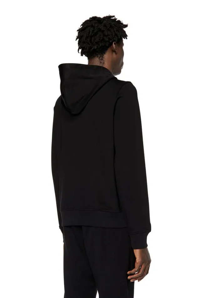 Men SGinnHoodZipDiv Black Diesel Sweaters Men SGinnHoodZipDiv Black Diesel Sweaters