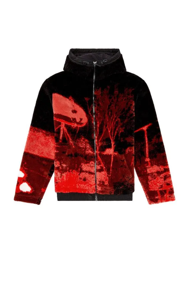 Men SMonty Redblack Diesel Sweaters Men SMonty Redblack Diesel Sweaters
