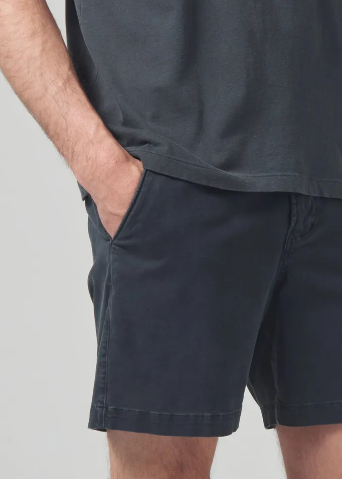 Men Shorts Citizens Of Humanity Finn Chino Short In Charred Cedar